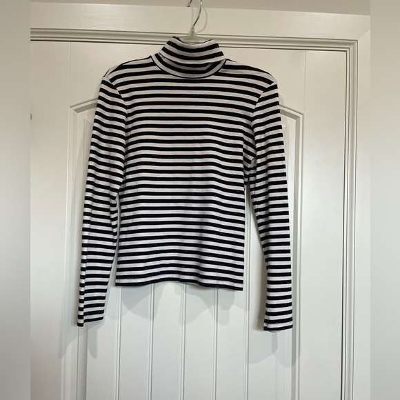 GAP Sweaters - Vintage Gap Women’s striped turtle neck medium